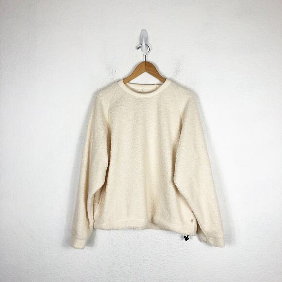NWT Urban Outfitters Standard Cloth Free Throw Pile Fleece Crewneck Sweatshirt S - Picture 3 of 14